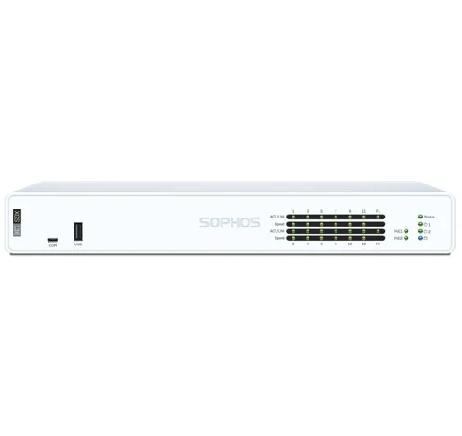 Sophos XA1DTCHAU XGS 136 Security Appliance - Desktop: SMB and Branch Office