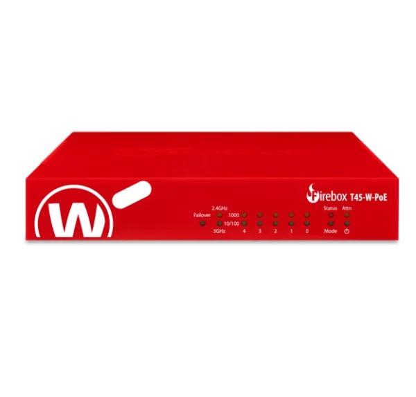 Watchguard WGT48000-AU Firebox T45-W-PoE Appliance Only (AU) Watchguard WGT48000-AU Firebox T45-W-PoE Appliance Only (AU)