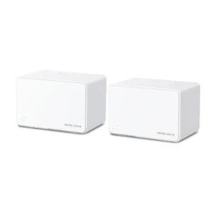 TP-LINK Mercusys Halo H80X(2-pack) AX3000 Whole Home Mesh Wi-Fi 6 System, 3000 Mbps Dual Band TP-LINK Mercusys Halo H80X(2-pack) AX3000 Whole Home Mesh Wi-Fi 6 System
