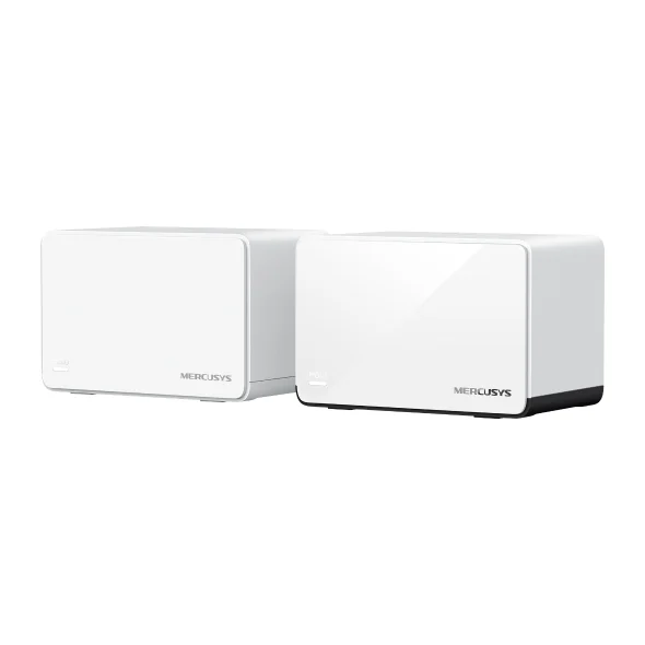 TP-LINK (E)Mercusys Halo H85X(2-pack) AX3000 Whole Home Mesh Wi-Fi 6 System, 574 Mbps at 2.4 TP-LINK (E)Mercusys Halo H85X(2-pack) AX3000 Whole Home Mesh Wi-Fi 6 System