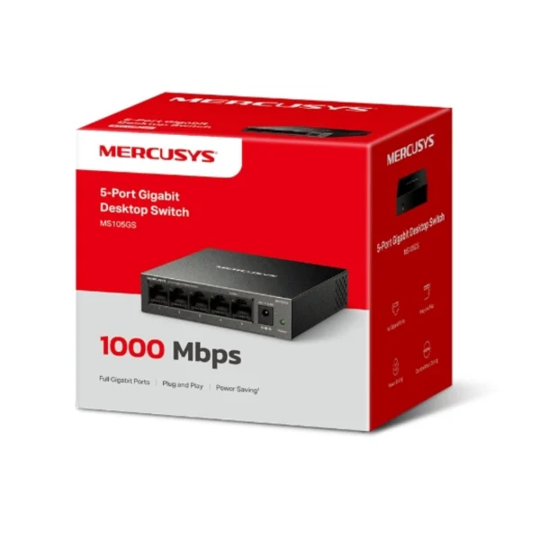TP-LINK Mercusys MS105GS 5-Port Gigabit Desktop Switch