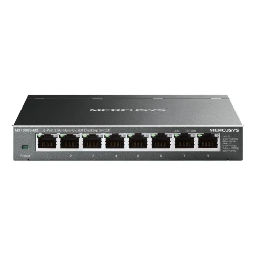 TP-LINK Mercusys MS108GS-M2 8-Port 2.5G Multi-Gigabit Desktop Switch