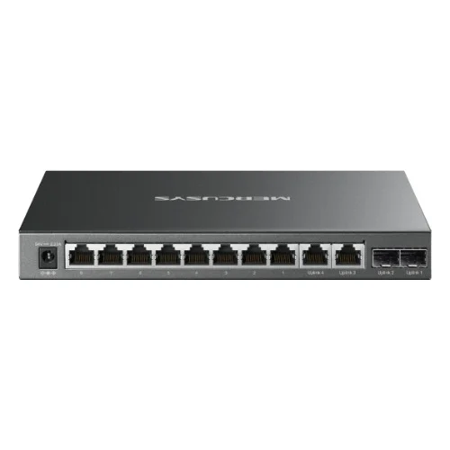 TP-LINK Mercusys MS126CP 24-Port 10/100 Mbps + 2-Port Gigabit Rackmount Switch with 24-Port TP-LINK Mercusys MS126CP 24-Port 10/100 Mbps + 2-Port Gigabit Rackmount Switch