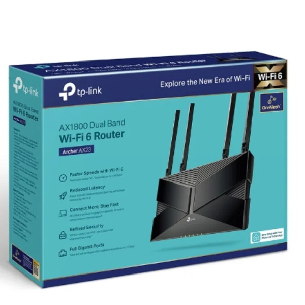 TP-Link Archer AX1800 AX1800 Dual-Band Wi-Fi 6 Router TP-Link Archer AX1800 AX1800 Dual-Band Wi-Fi 6 Router
