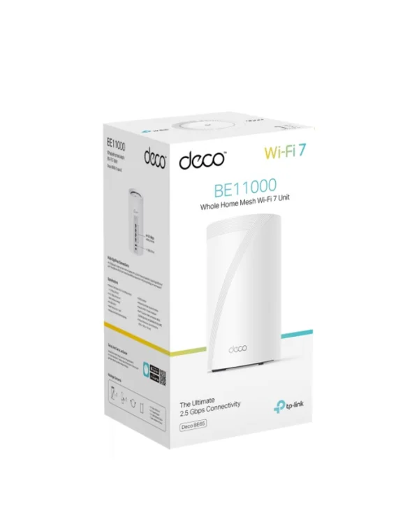 TP-LINK Deco BE65(1-pack) Deco BE65 BE11000 Whole Home Mesh Wi-Fi 7 System (WIFI7) TP-LINK Deco BE65(1-pack) Deco BE65 BE11000 Whole Home Mesh Wi-Fi 7 System (WIFI7)
