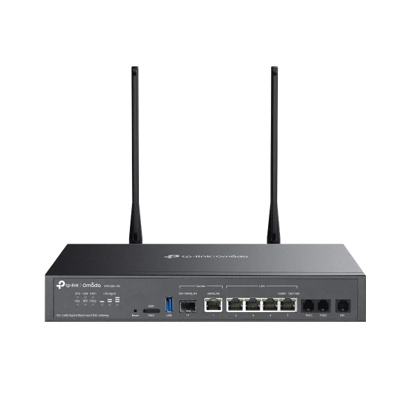 TP-Link DR3220v-4G Omada 4G+ Cat6 Gigabit Rackmount DSL Gateway TP-Link DR3220v-4G Omada 4G+ Cat6 Gigabit Rackmount DSL Gateway