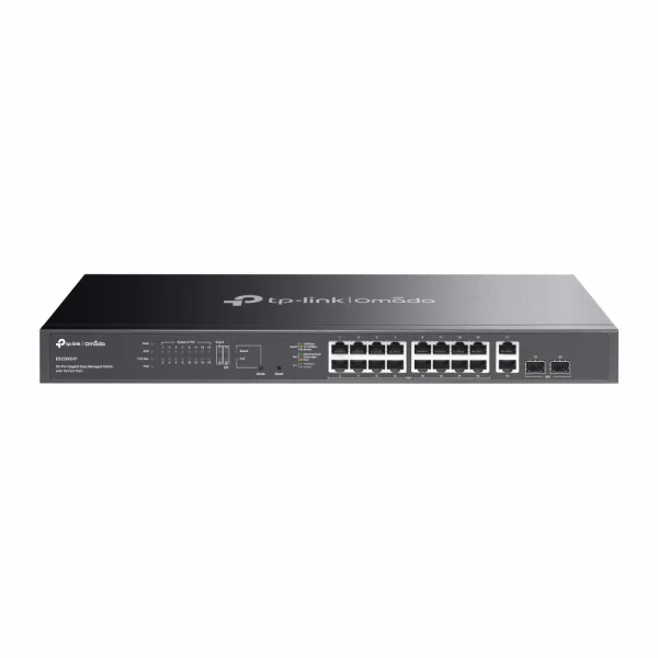 TP-Link ES220GMP Omada 20-Port Gigabit Easy Managed Switch with 16-Port PoE+, Fast PoE TP-Link ES220GMP Omada 20-Port Gigabit Easy Managed Switch with 16-Port PoE+, Fast PoE