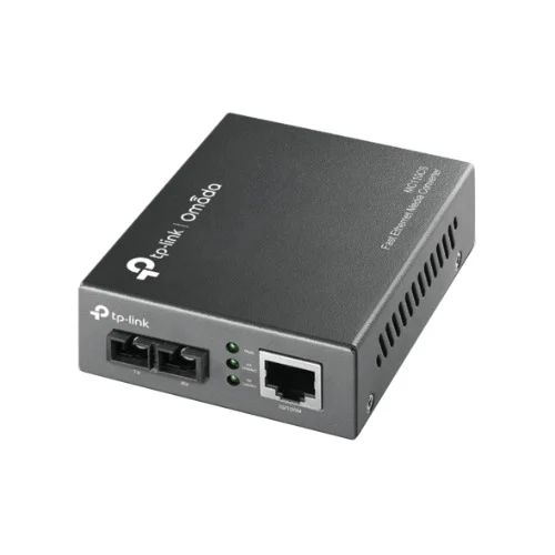 TP-Link MC110CS 10/100Mbps Single-Mode Media Converter Convert 100BASE-FX Fiber to 100Base-TX