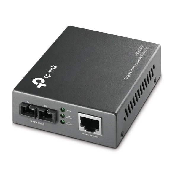 TP-Link MC200CM 1000Mbps RJ45 to 1000Mbps multi-mode SC fiber Converter, Full-duplex TP-Link MC200CM 1000Mbps RJ45 to 1000Mbps multi-mode SC fiber Converter, Full-duplex