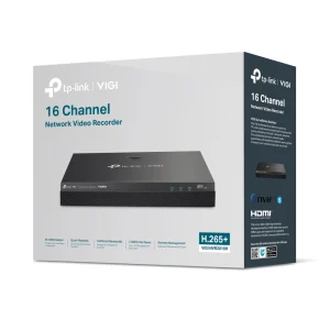 TP-Link VIGI NVR2016H 16 Channel Network Video Recorder, 4K Out, 16MP Decode, H.265+, ONVIF TP-Link VIGI NVR2016H 16 Channel Network Video Recorder, 4K Out, 16MP Decode, H.265+, ONVIF