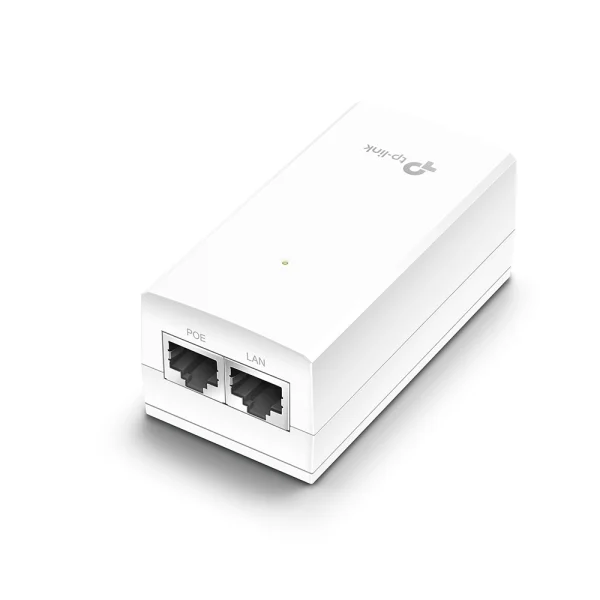 TP-Link POE2412G Omada 24V Passive PoE Injector Adapter, 1× Gigabit PoE Port