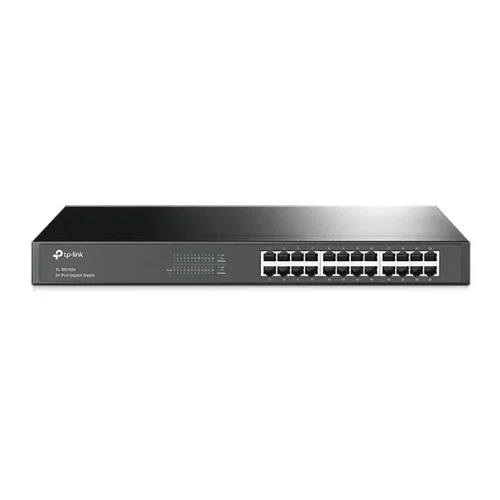 TP-Link TL-SG1024 24-Port Gigabit 19' Rackmountable Unmanaged Switch energy-efficient Supports