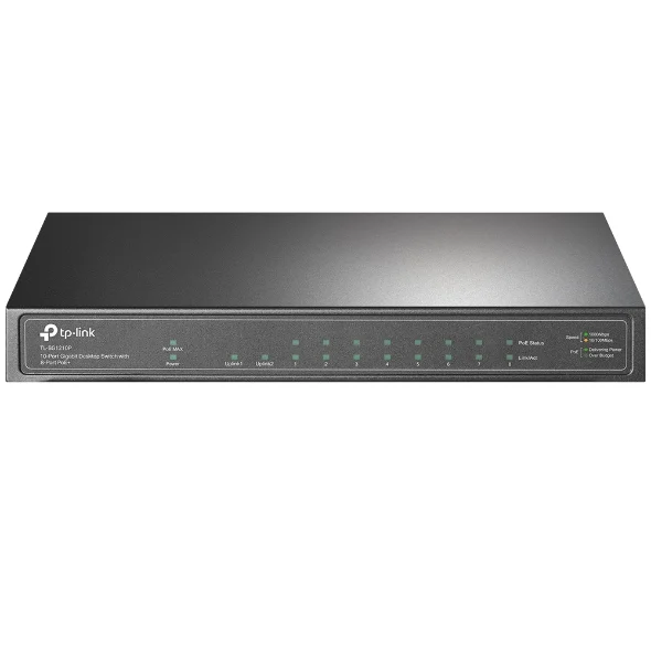 TP-Link TL-SG1210P 10-Port Gigabit Desktop Switch TP-Link TL-SG1210P 10-Port Gigabit Desktop Switch
