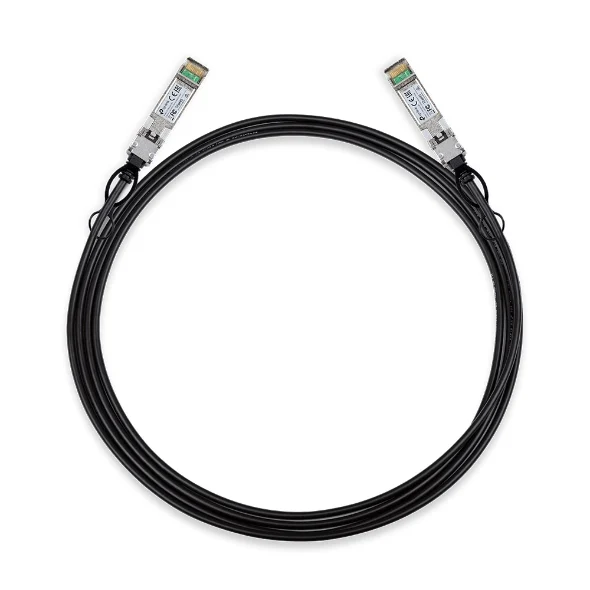 TP-Link SM5220-3M 3 Meter 10G SFP+ Direct Attach Cable, Drives 10 Gigabit Ethernet