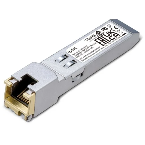 TP-Link TL-SM5310-T 10G BASE-T RJ45 SFP+ Module, Transmit data up to 30m* at 10 Gbps