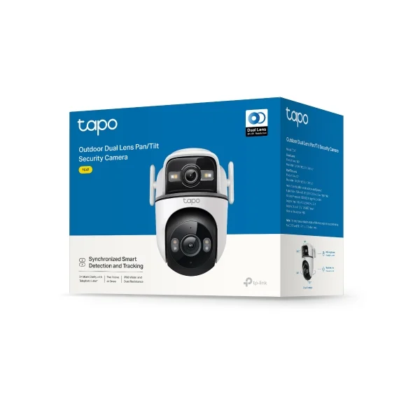 TP-Link TC47 Outdoor Dual Lens Pan/Tilt Security Camera TP-Link TC47 Outdoor Dual Lens Pan/Tilt Security Camera