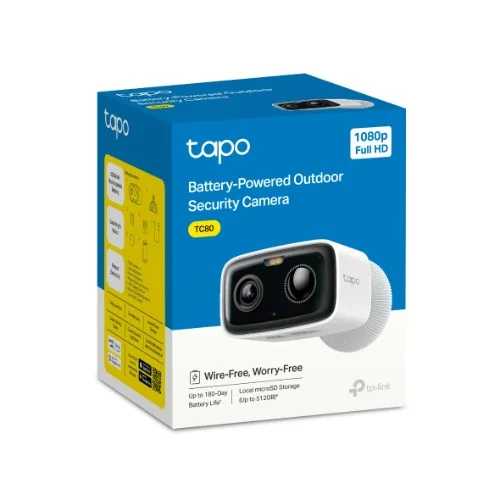 TP-Link TC80 Smart Wire-Free Outdoor Security Camera TP-Link TC80 Smart Wire-Free Outdoor Security Camera