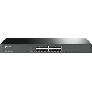 TP-Link TL-SG1016 16-Port Gigabit Rackmount Unmanaged Switch Energy-efficient Supports MAC TP-Link TL-SG1016 16-Port Gigabit Rackmount Unmanaged Switch Energy-efficient Supports MAC