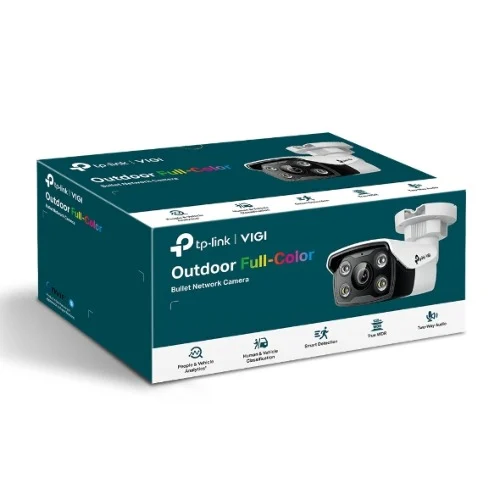 TP-LINK VIGI C350(2.8mm) VIGI 5MP C350(2.8mm) Full-Colour Bullet Network Camera 2.8mm Lens TP-LINK VIGI C350(2.8mm) VIGI 5MP C350(2.8mm) Full-Colour Bullet Network Camera 2.8mm Lens