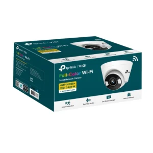 TP-LINK VIGI C450(4mm) VIGI 5MP C450(4mm) Full-Colour Turret Network Camera, 4mm Lens TP-LINK VIGI C450(4mm) VIGI 5MP C450(4mm) Full-Colour Turret Network Camera, 4mm Lens