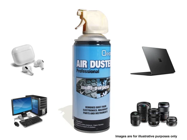 8ware AD-400 Air Duster Compressed Can Spray Safety High Pressure Dust Remove to Clean 8ware AD-400 Air Duster Compressed Can Spray Safety High Pressure Dust Remove to Clean