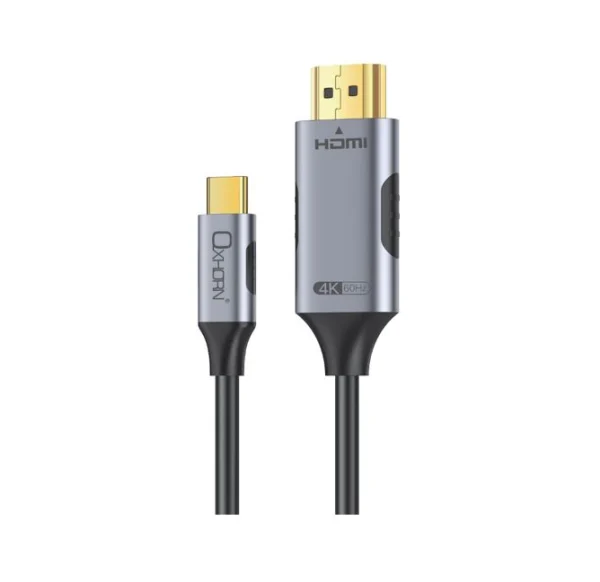8ware CB-CH-402 Oxhorn USB C to HDMI 2.0 2m cable 4K@60Hz Aluminum plugs black Support HDCP 8ware CB-CH-402 Oxhorn USB C to HDMI 2.0 2m cable 4K@60Hz Aluminum plugs black Support HDCP