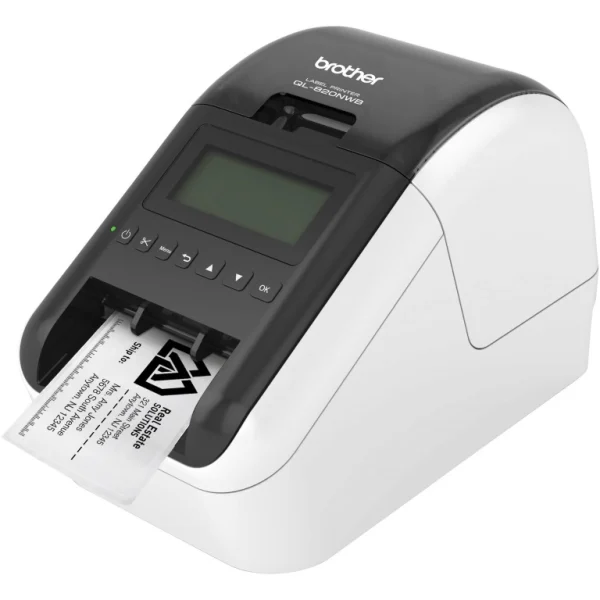 Brother QL-820NWB WIRELESS (WiFi & BT) /NETWORKABLE HIGH SPEED LABEL PRINTER / UP TO 62MM WITH Brother QL-820NWB WIRELESS (WiFi & BT) /NETWORKABLE HIGH SPEED LABEL PRINTER / UP TO 62MM WITH