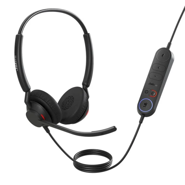 Jabra 4099-413-269 Engage 40 (Inline Link) MS Teams Dual USB-C/A Corded Headsets