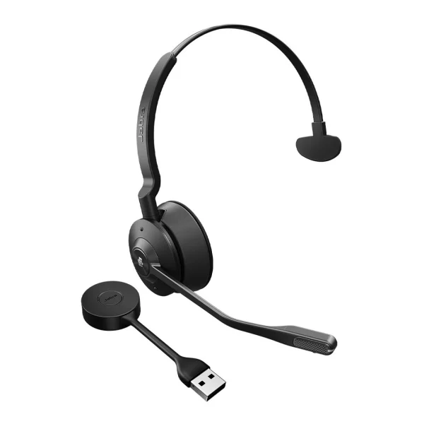 Jabra 9653-450-111 Engage 55 SE, Mono, Link400a, MS DECT Headset, 150m Wireless Range