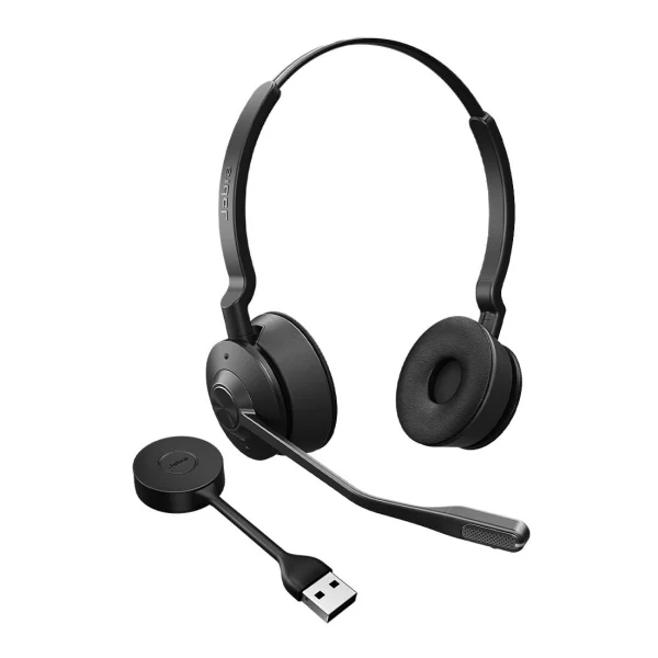 Jabra 9659-410-111 Engage 55 SE, Stereo, Link400a, UC DECT Headset, 150m Wireless Range
