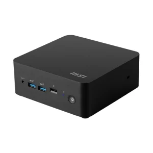 MSI Cubi NUC 1M-015BAU miniPC barebone, Black Intel Core 7-150U DDR5 2*M.2 2*HDMI 2*TBT 2*LAN MSI Cubi NUC 1M-015BAU miniPC barebone, Black Intel Core 7-150U DDR5 2*M.2 2*HDMI 2*TBT 2*LAN