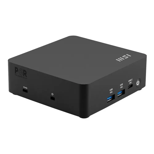MSI Cubi NUC AI 1UMG-012BAU Mini PC Black Barebone Core Ultra 7 155H, 2x Thunderbolt 4 2x HDMI MSI Cubi NUC AI 1UMG-012BAU Mini PC Black Barebone Core Ultra 7 155H