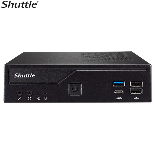 Shuttle DH610 V2 Slim Mini PC 1L Barebone - Intel 12th/13th/14th Gen , 2xDDR5 (max96g)