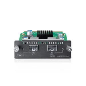 TP-Link TX432 10-Gigabit 2-Port SFP + Module 2x10Gb SFP+ Slots Fits Multiple TP-LINK