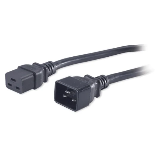 APC AP9877Power Cord, C19 to C20, 2.0m APC AP9877 Power Cord, C19 to C20, 2.0m