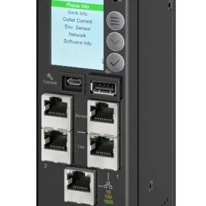 APC APDU11350MENetShelter Rack PDU Advanced Gen 2, Metered, 3Phase, 22.1kW 400V 32A or 17.3kW APC APDU11350ME NetShelter Rack PDU Advanced Gen 2, Metered, 3Phase