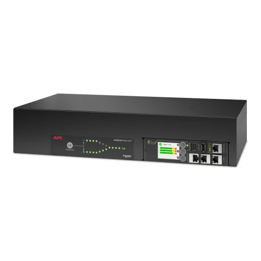 APC AP4424A Netshelter Rack Automatic Transfer Switch, 2U, 32A, 230V, 2 IEC 309 IN, 16 C13