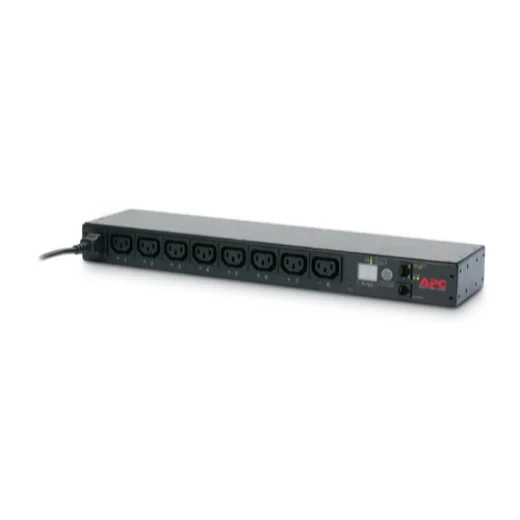 APC AP7920BNetshelter Switched Rack PDU, 1U, 230V/10A C14 Cord Input, 8x IEC C13 Outlets APC AP7920B Netshelter Switched Rack PDU, 1U, 230V/10A C14 Cord Input, 8x IEC C13 Outlets