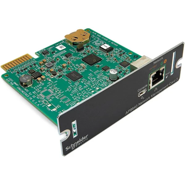 APC AP9640Network Management Card 3, Suitable For Smart-UPS with a SmartSlot or SUM, SURTA APC AP9640 Network Management Card 3, Suitable For Smart-UPS with a SmartSlot or SUM, SURTA