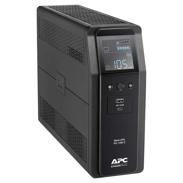 APC BR1200SIBack-UPS Pro 1200VA/720W Line Interactive UPS, Tower, 230V/10A Input, 8x IEC C13 APC BR1200SI Back-UPS Pro 1200VA/720W Line Interactive UPS, Tower, 230V/10A Input