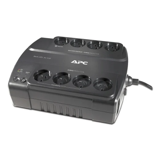 APC BE550G-AZ Back-UPS 550VA/330W Power-Saving UPS, Desk Top, 230V/10A Input, 8x Aus Outlets