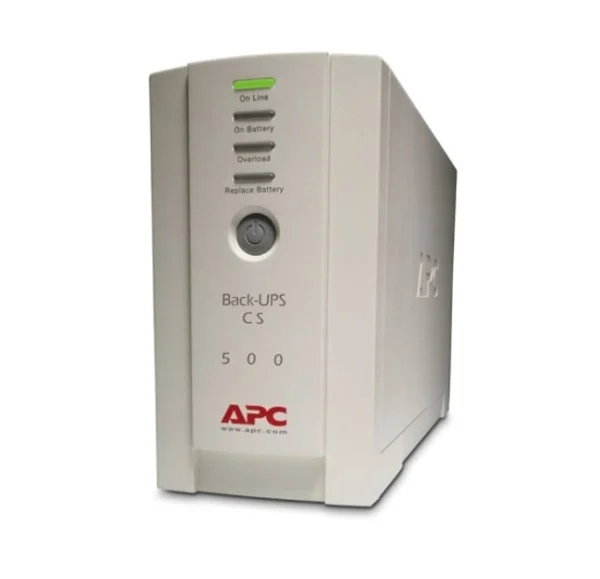 APC BK500EIBack-UPS 500VA/300W Standby UPS, Tower, 230V/10A Input, 4x IEC C13 Outlets, Lead APC BK500EI Back-UPS 500VA/300W Standby UPS, Tower, 230V/10A Input, 4x IEC C13 Outlets