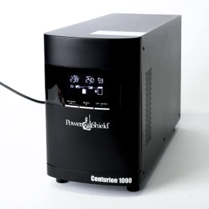 PowerShield PSCE1000 Centurion Tower UPS 1000VA/900W, 10A input, 2 AUS sockets, 10A, C13 x 2