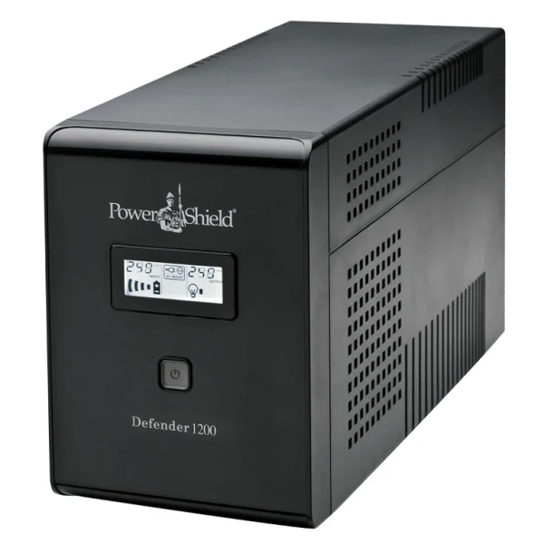 PowerShield PSD1200 Defender 1200VA/720W UPS, AVR, LCD display, 6 AUS sockets PowerShield PSD1200 Defender 1200VA/720W UPS, AVR, LCD display, 6 AUS sockets