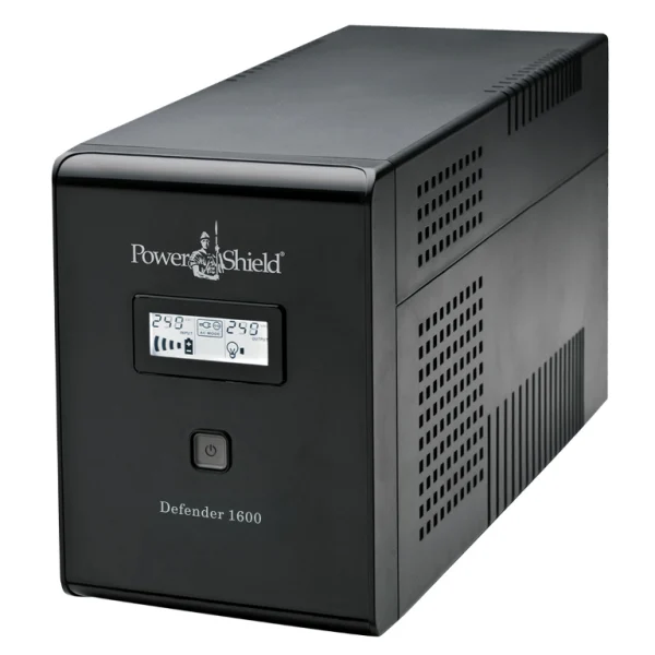 PowerShield PSD1600 Defender 1600VA/960W UPS, AVR, LCD display, 6 AUS sockets PowerShield PSD1600 Defender 1600VA/960W UPS, AVR, LCD display, 6 AUS sockets