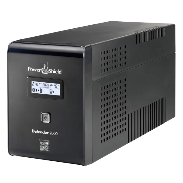 PowerShield PSD2000 Defender 2000VA/1200W UPS, AVR, LCD display, 6 AUS sockets PowerShield PSD2000 Defender 2000VA/1200W UPS, AVR, LCD display, 6 AUS sockets