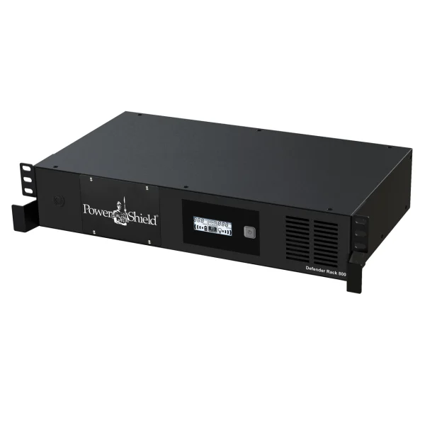 PowerShield PSDR800 Defender RackMount 800VA/480W, 2RU Shallow depth UPS, 6 AUS sockets PowerShield PSDR800 Defender RackMount 800VA/480W, 2RU Shallow depth UPS, 6 AUS sockets