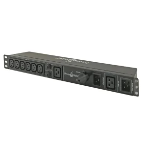 PowerShield PSMBS3K Rack Mount Bypass Switch Plus Hot Swap PDU for 3kVA, 1U, 15Amp Input