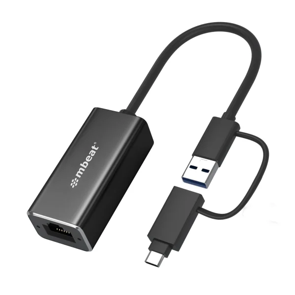 MBEAT MB-CU3-LAN ® 2-in-1 USB 3.1 Gigabit LAN Adapter MBEAT MB-CU3-LAN ® 2-in-1 USB 3.1 Gigabit LAN Adapter