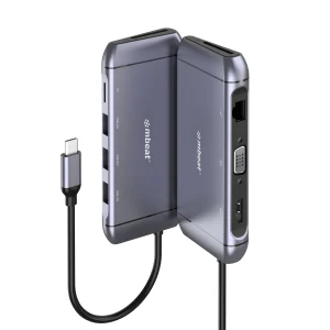MB-UCD-X9 (LS) mbeat® Elite X9 9-in-1 Multifunction USB-C Docking Station 1x HDMI